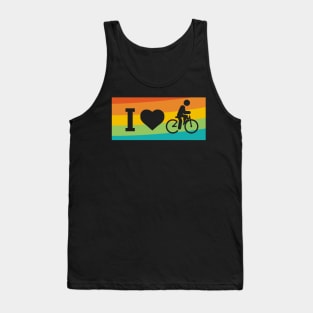 Amor por el ciclismo Tank Top